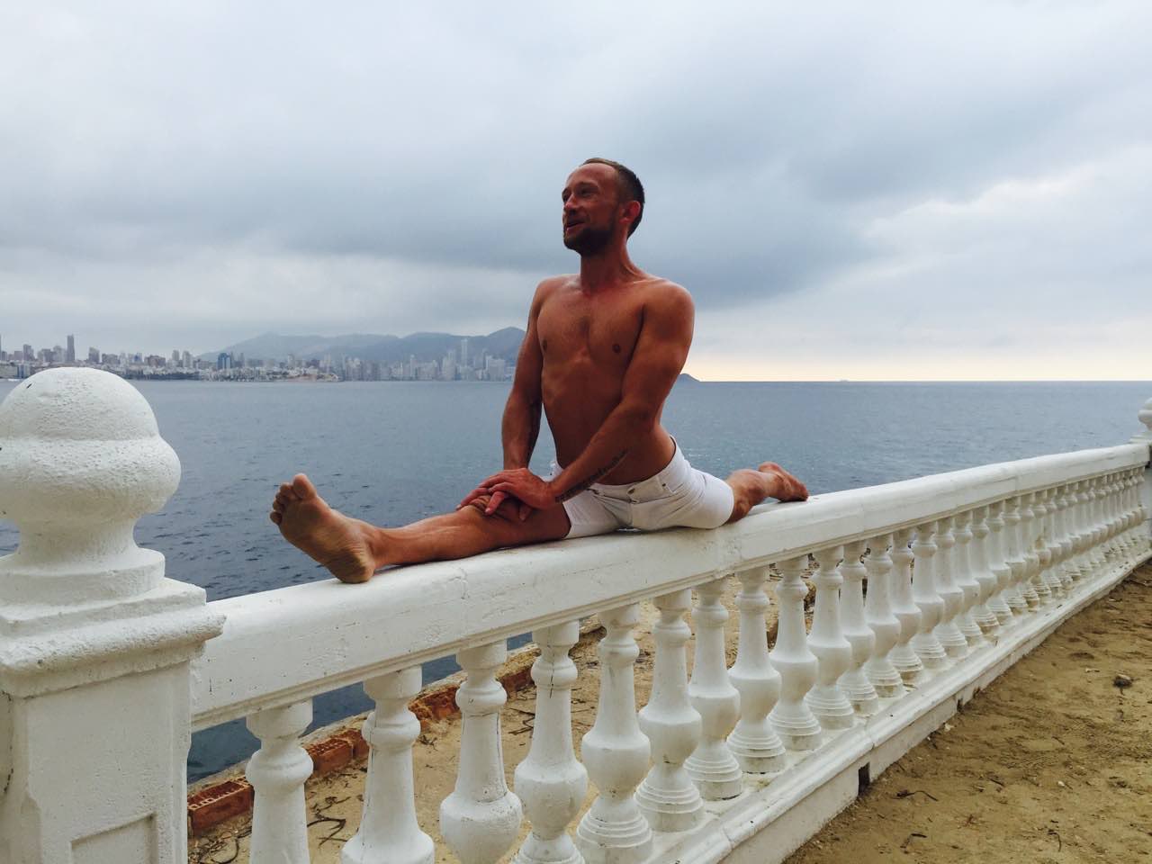 Stretching trainings for splits